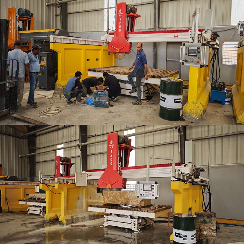 O'rta blokli ko'prikni kesish mashinasi